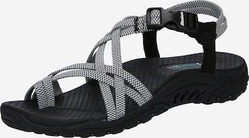 SKECHERS Hiking Sandals 'Reggae - Irie Mon' in Black: front