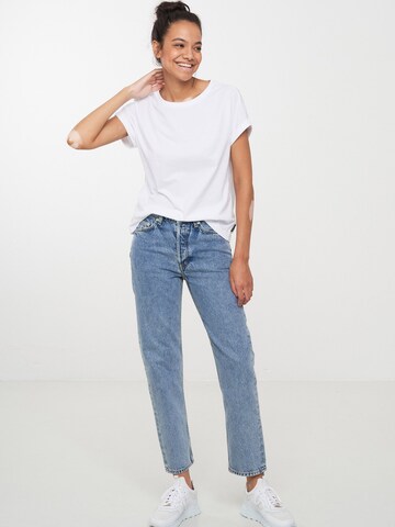 recolution T-Shirt 'CAYENNE'  (GOTS) in Weiß