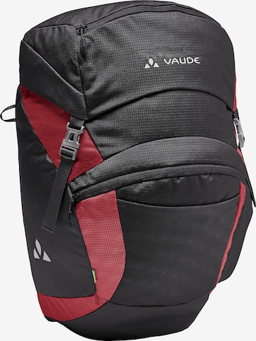 VAUDE Hinterradtaschen 'OnTour' in Schwarz: Vorderseite