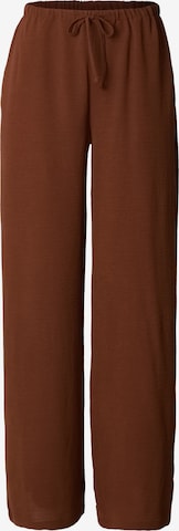 Urban Classics Kalhoty – hnědá: přední strana