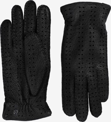 KESSLER Fingerhandschuhe 'Jubilee' in Schwarz