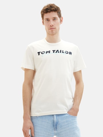 TOM TAILOR Bluser & t-shirts i hvid