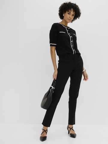 bonprix Slimfit Hose in Schwarz