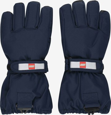 LEGO® kidswear Athletic Gloves 'Atlin 700' in Blue: front