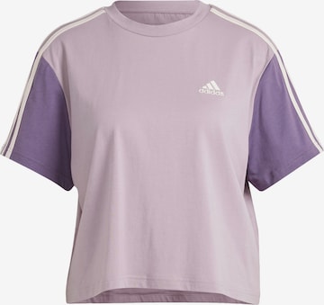 T-shirt fonctionnel 'Essentials' ADIDAS SPORTSWEAR en violet : devant