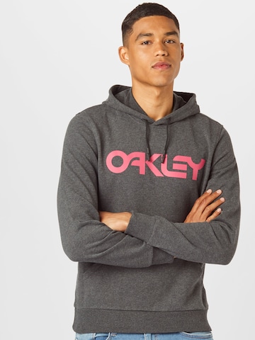 OAKLEY Sportsweatshirt 'B1B PO' in Grijs: voorkant