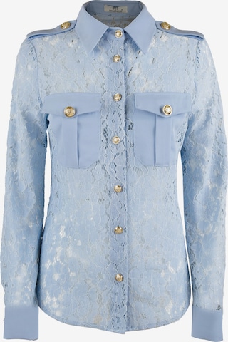 Influencer Blouse in Blue: front