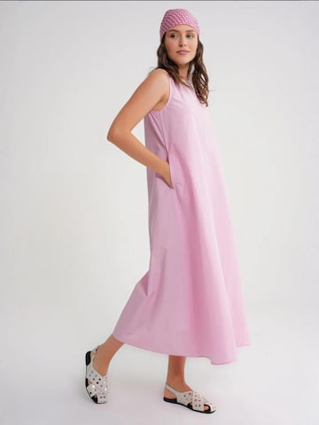 MixRay Dress in Pink