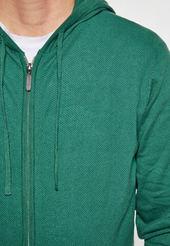 MO Knit Cardigan in Green