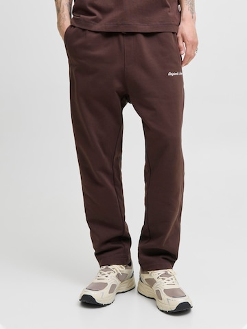 JACK & JONES Regular Trousers 'JPSTKane Norrebro' in Brown: front