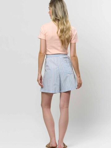 U.S. POLO ASSN. Regular Shorts ' Margo striped ' in Blau