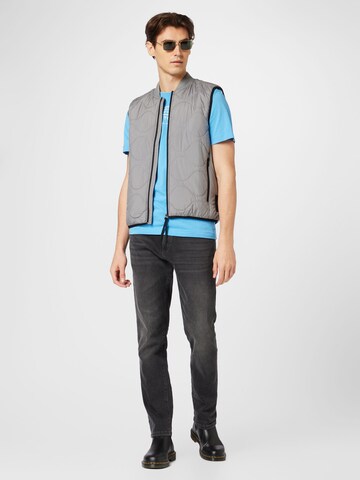 TOM TAILOR DENIM Vest in Grey