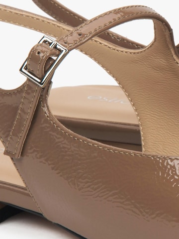 Décolleté sling '501-02' di Estro in marrone