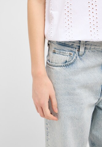 MUSTANG Loosefit Jeans in Blau