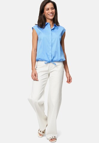 zero Blouse in Blauw