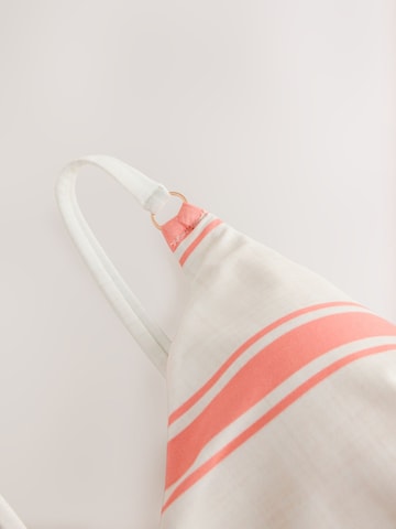 B by Ted Baker Bustier Badeanzug in Weiß