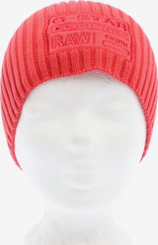 G-Star RAW Hat & Cap in XS-XL in Red: front