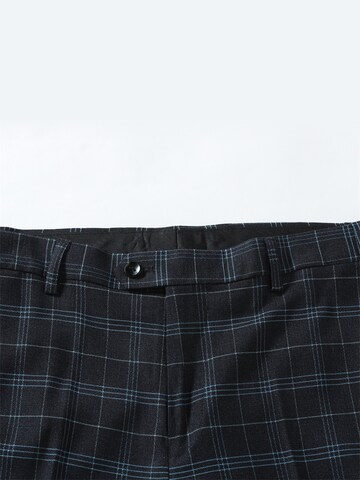 YOUTHUP Slim fit Suit 'Karo' in Black
