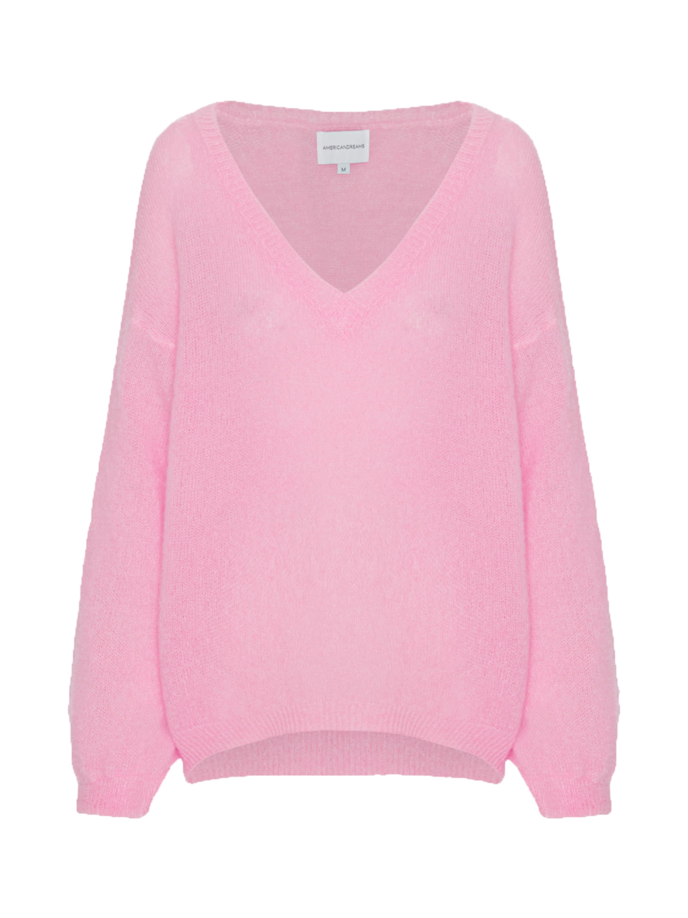 Pull-over oversize 'Silja' americandreams en rose : devant