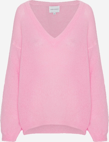 americandreams Oversizepullover 'Silja' in Pink: Vorderseite
