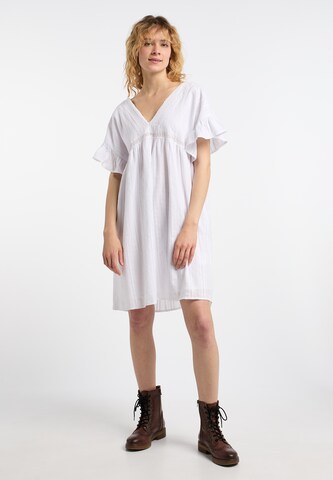 DreiMaster Vintage - Vestido 'Zitha' en blanco