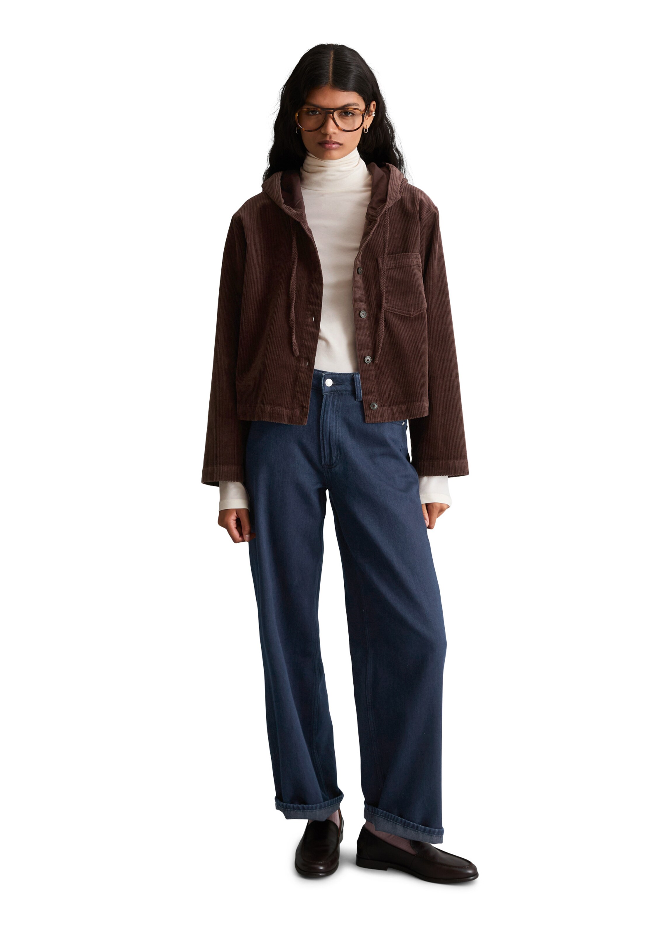Marc O'Polo DENIM Tussenjas in Bruin