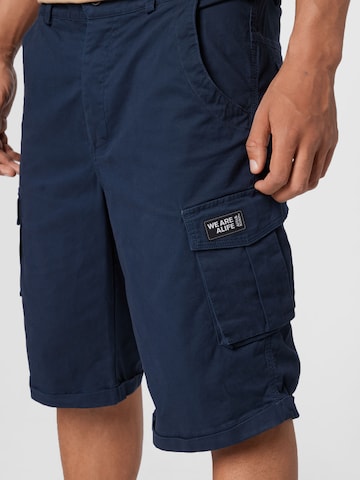 Alife and Kickin Regular Cargobroek 'PhilippeAK' in Blauw