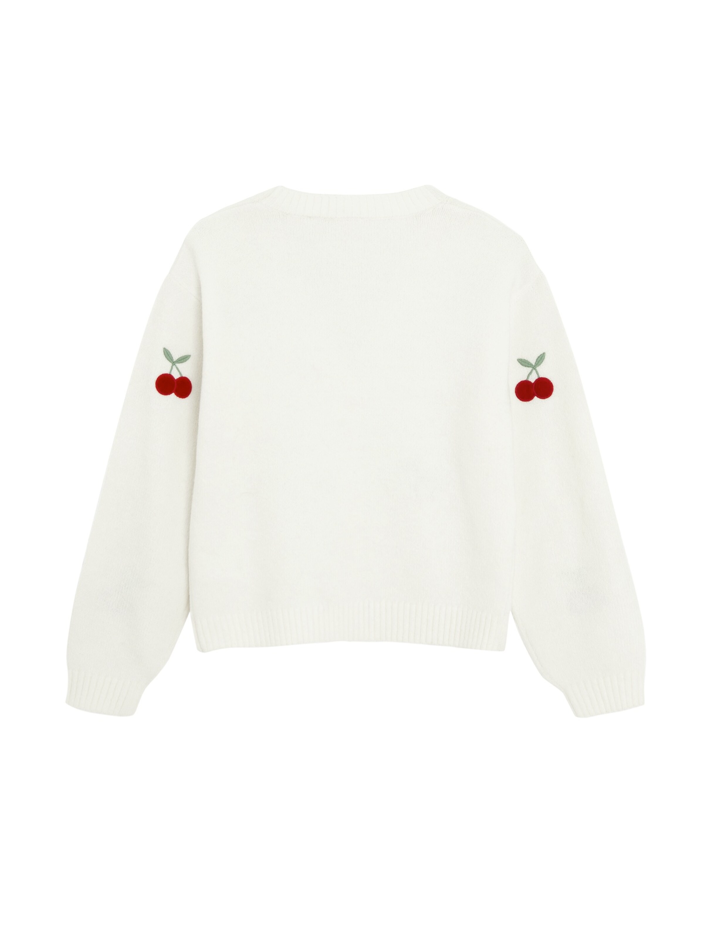 Cool Club Кофта на молнии в Белый: сзади