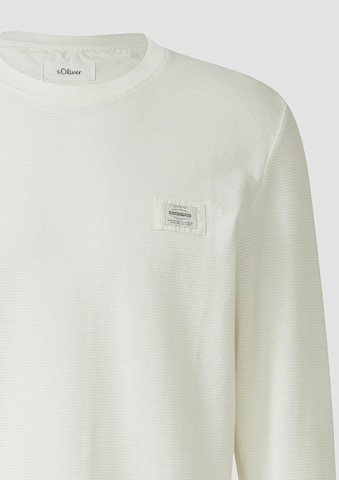 T-Shirt s.Oliver en blanc