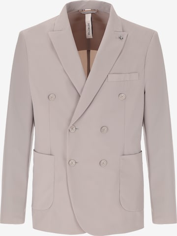 Distretto12 - Ajuste estrecho Chaqueta tipo saco para negocios en gris: frente