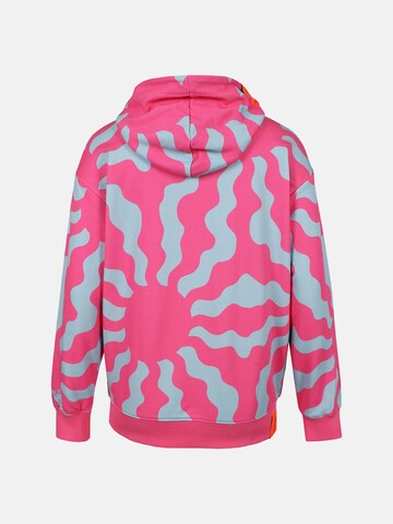 salzhaut Sweatshirt 'Vergnatzt' in Roze