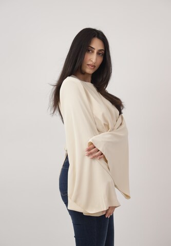 Elara Bluse in Beige