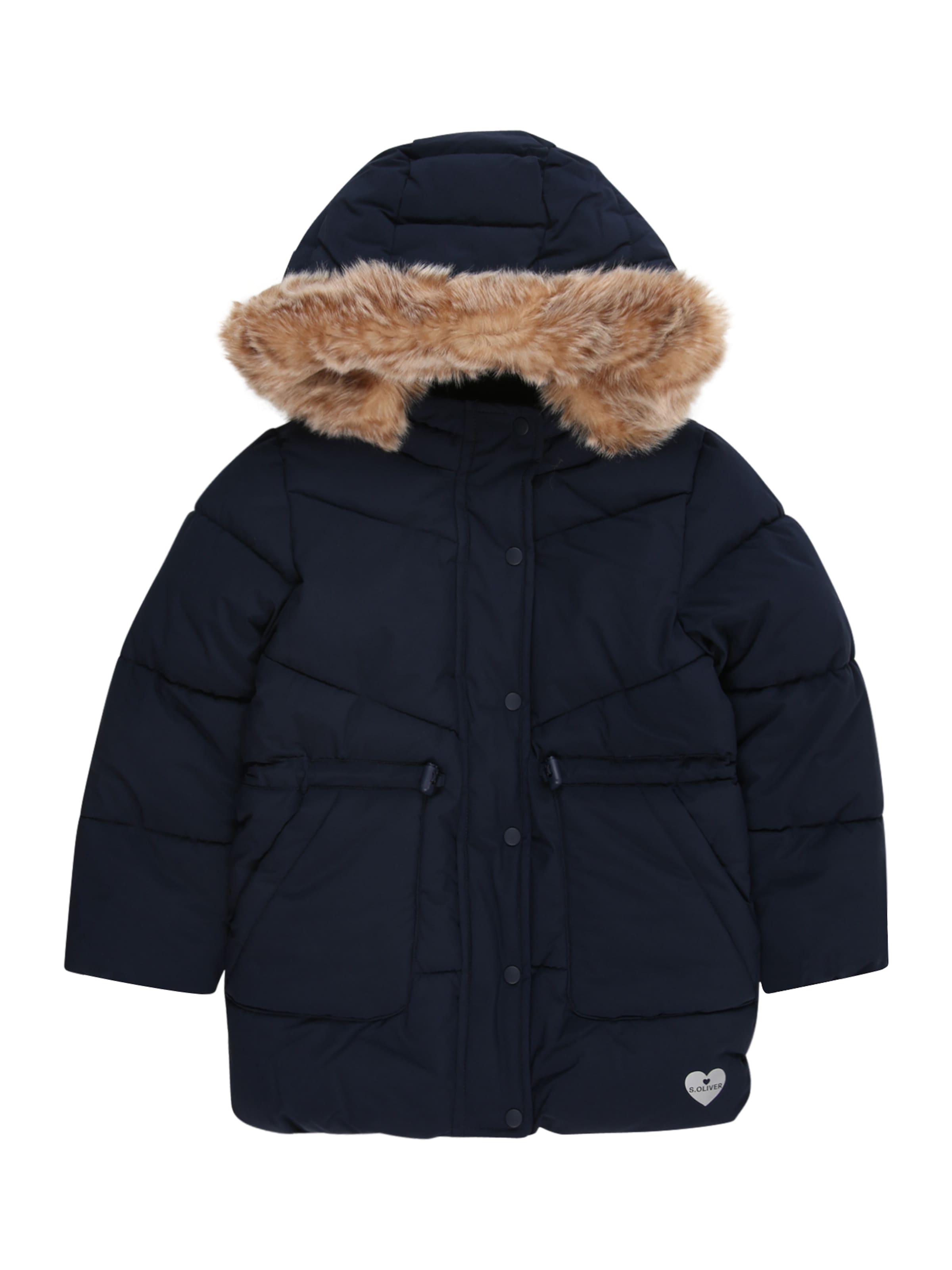 s.Oliver Winterjacke in Blau: Vorderseite