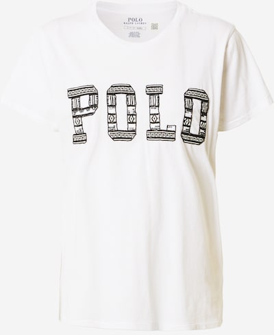 Tricou Polo Ralph Lauren pe negru / alb, Vizualizare produs