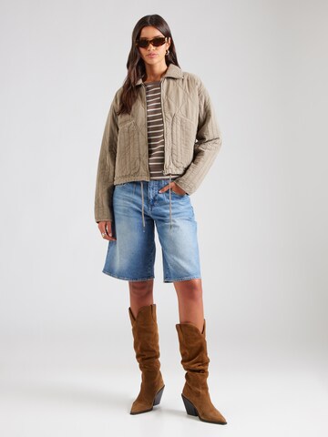 PIECES Sweatshirt 'PCCHILLI' in Brown