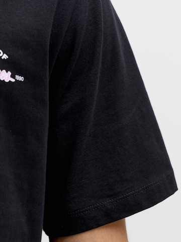 Jack & Jones Plus Μπλουζάκι 'JJBrandon' σε μαύρο