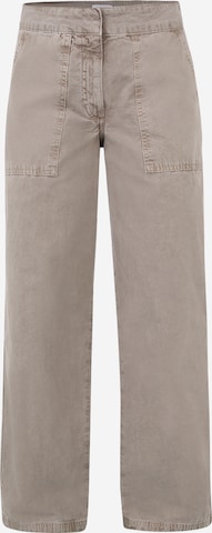 TOPSHOP Petite - Loosefit Calças em cinzento: frente