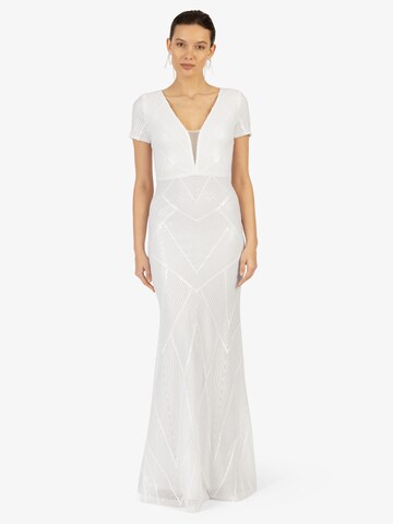 Kraimod Evening Dress in White: front