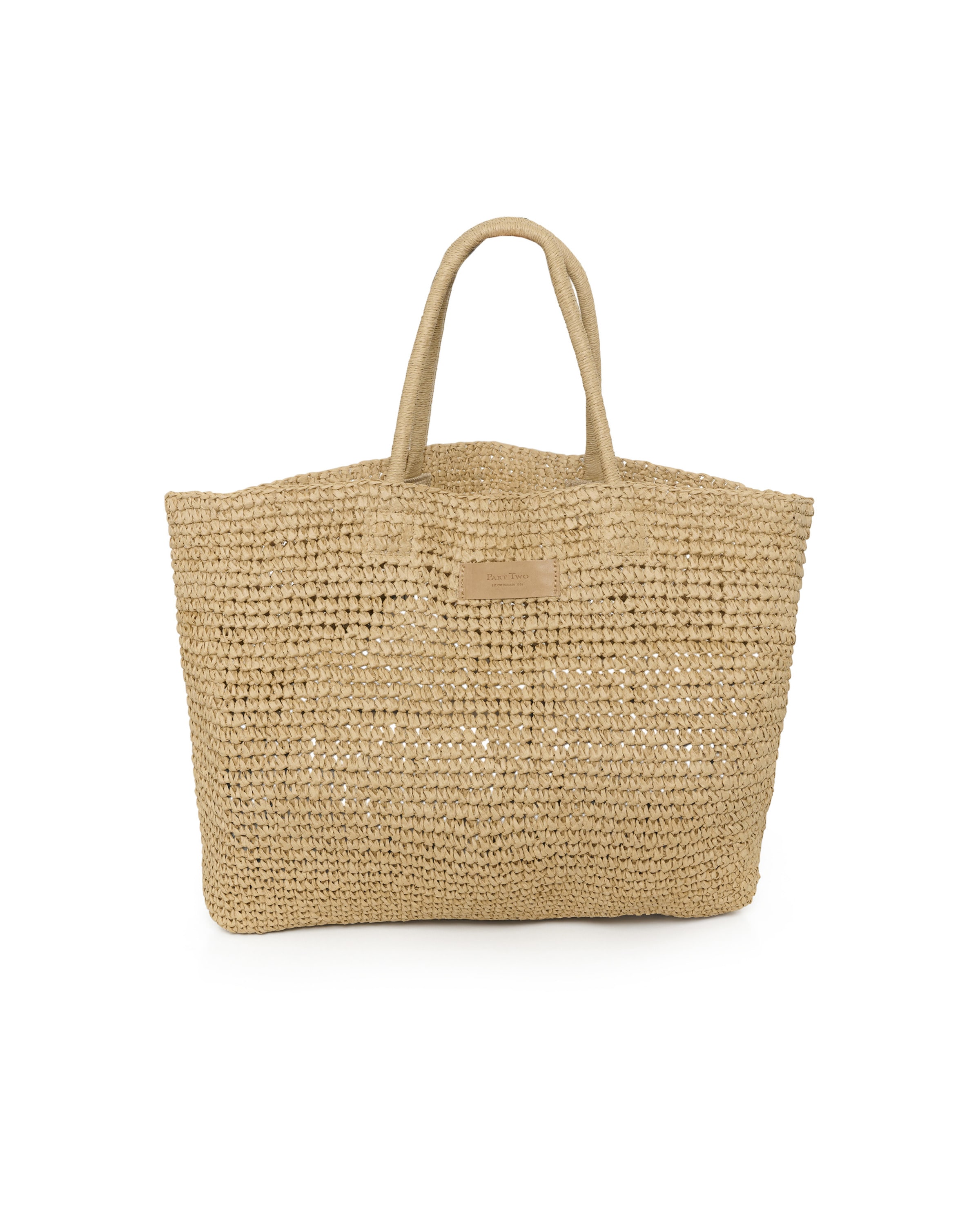 Part Two - Bolso de mano 'Giorgia' en beige: frente