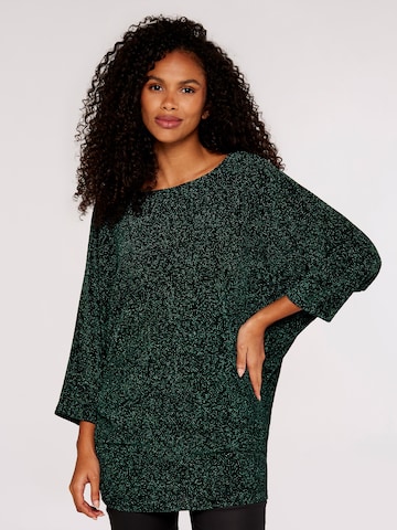 Chemisier Apricot en vert : devant