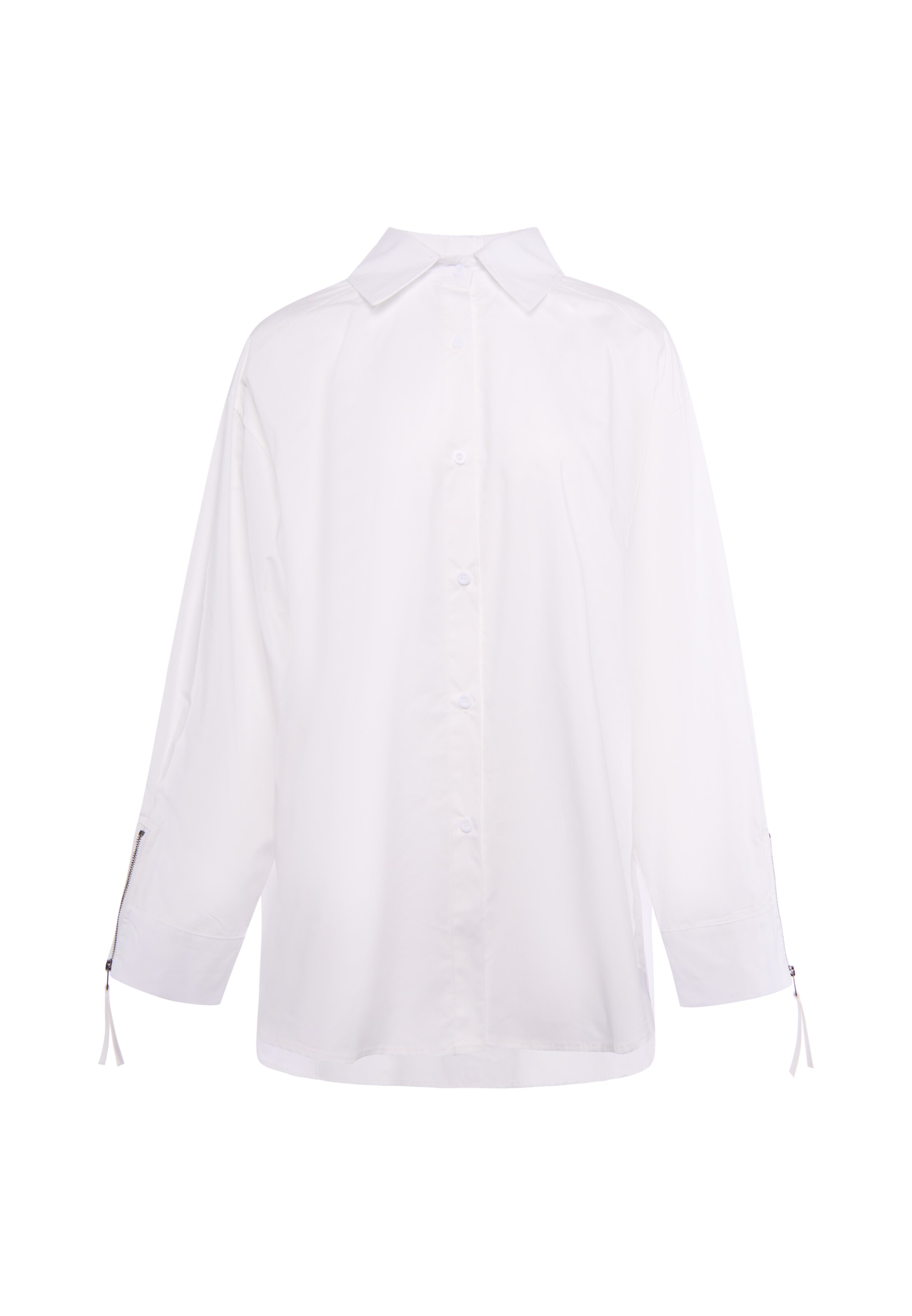 usha WHITE LABEL Blouse in White: front
