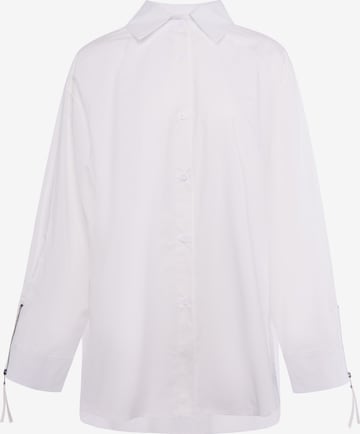 usha WHITE LABEL Blouse in Wit: voorkant