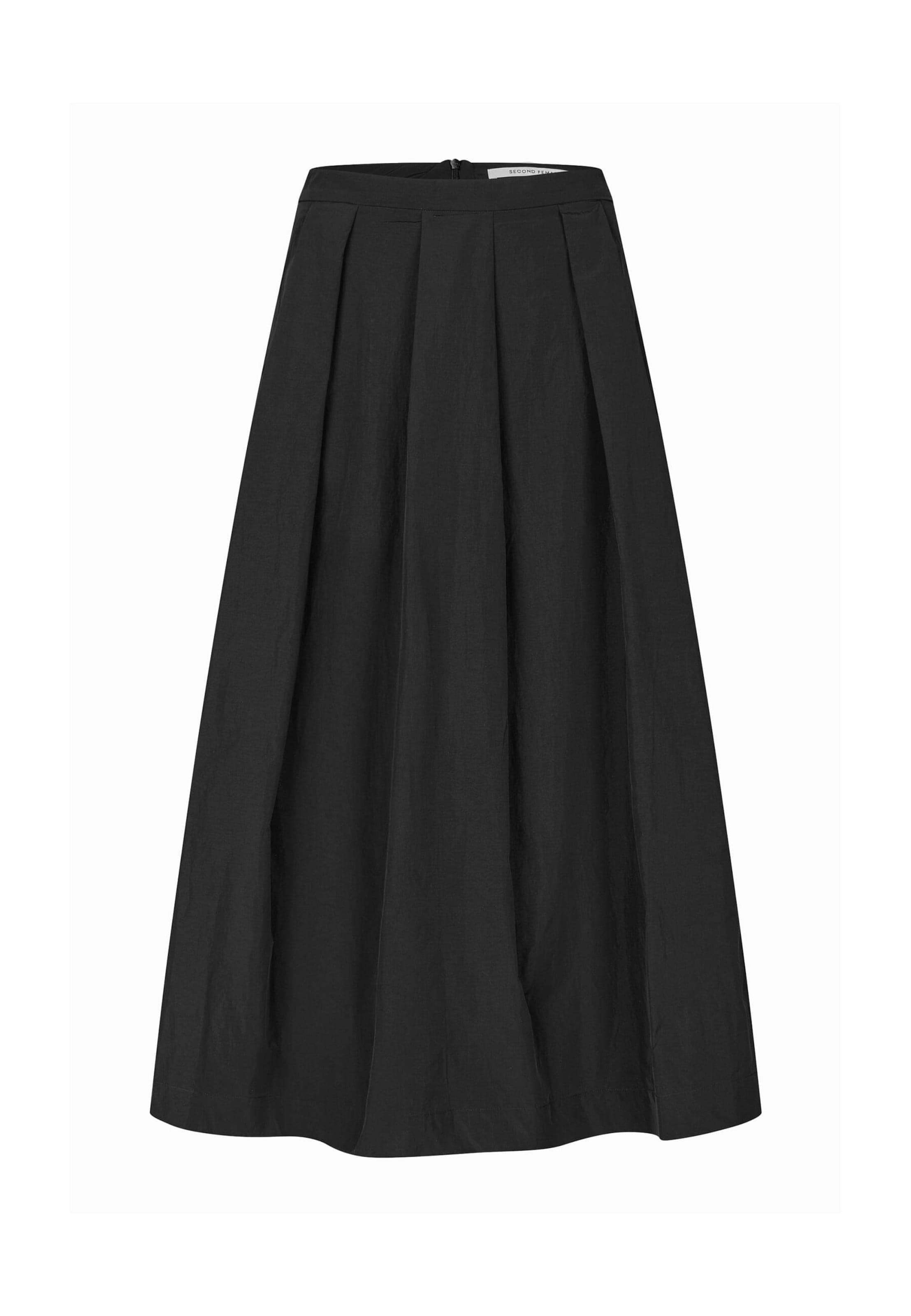 SECOND FEMALE Rok &#x27;Niline&#x27; in Zwart: voorkant