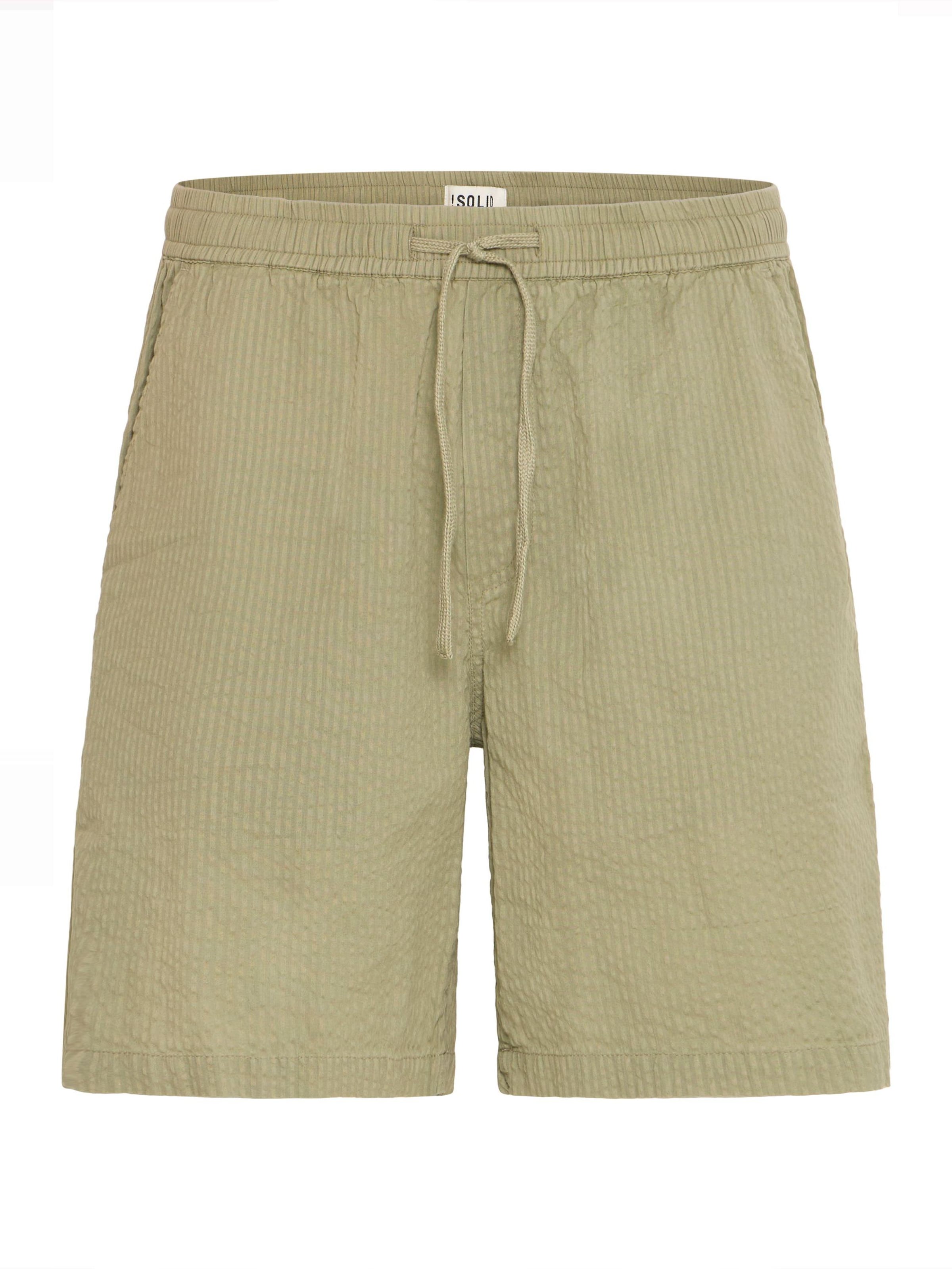 !Solid Shorts 'SDLiam' in Grün: Vorderseite