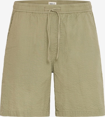 !Solid Shorts 'SDLiam' in Grün: Vorderseite