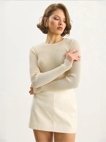 Pullover di Bianco Lucci in beige