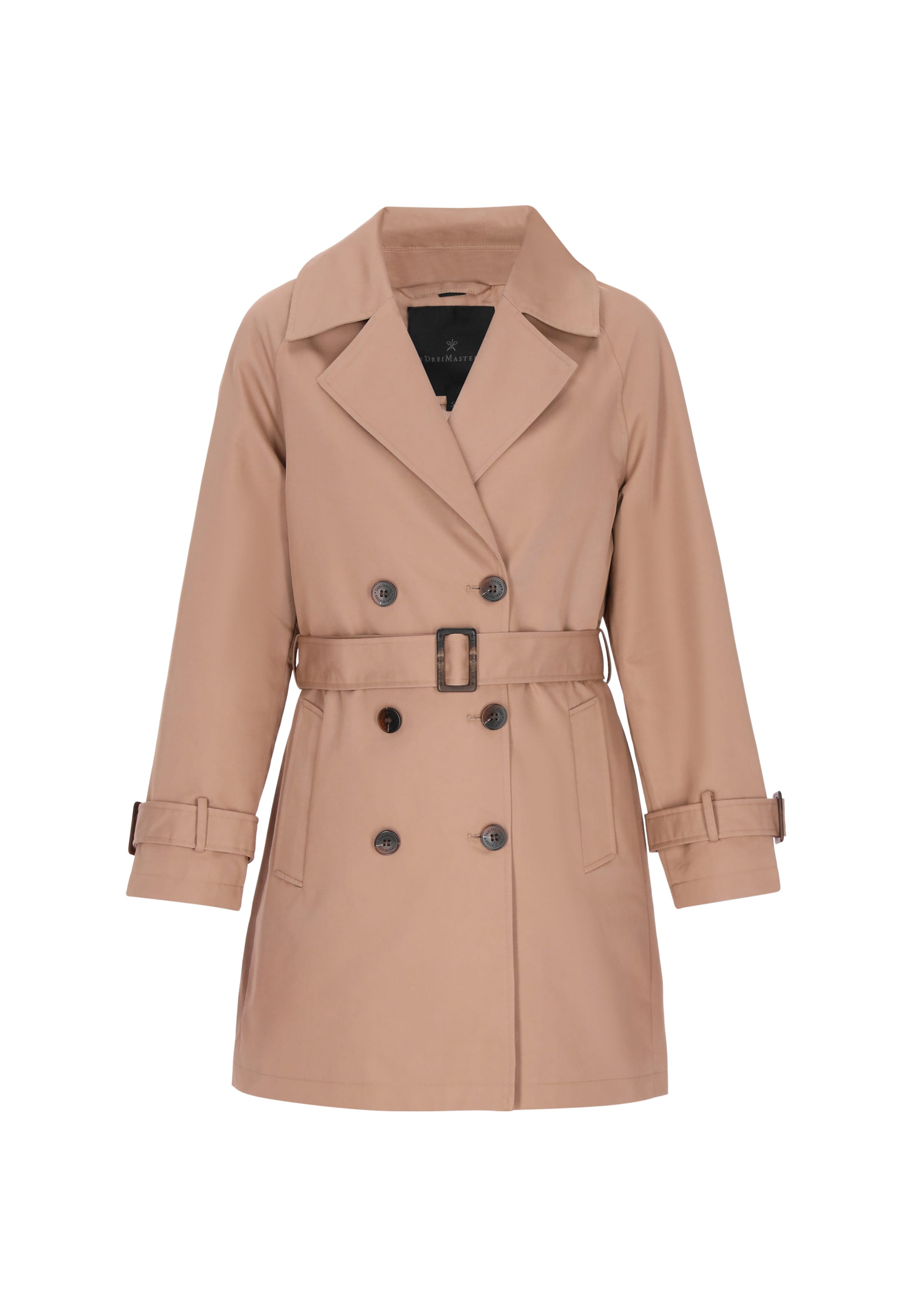 DreiMaster Klassik Mantel 'Classik' in Beige: Vorderseite