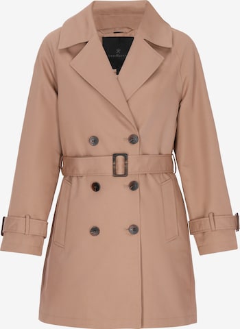 DreiMaster Klassik - Sobretudo meia-estação 'Classik' em bege: frente