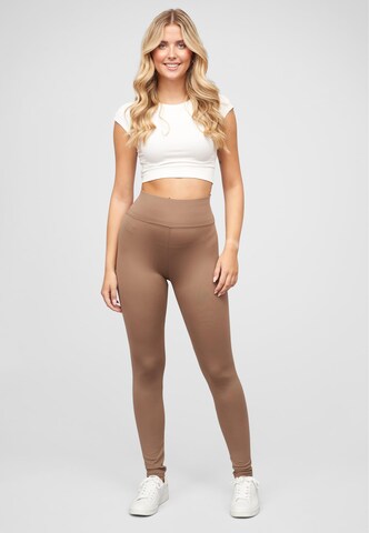 Cloud5ive Skinny Leggings in Brown