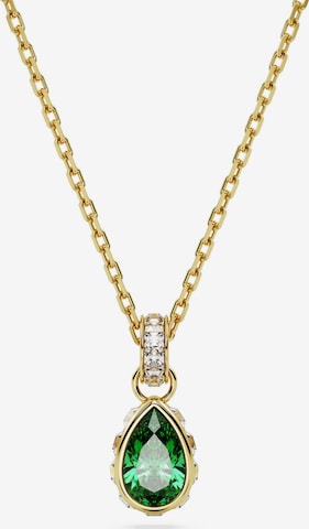 Swarovski Necklace in Gold: front